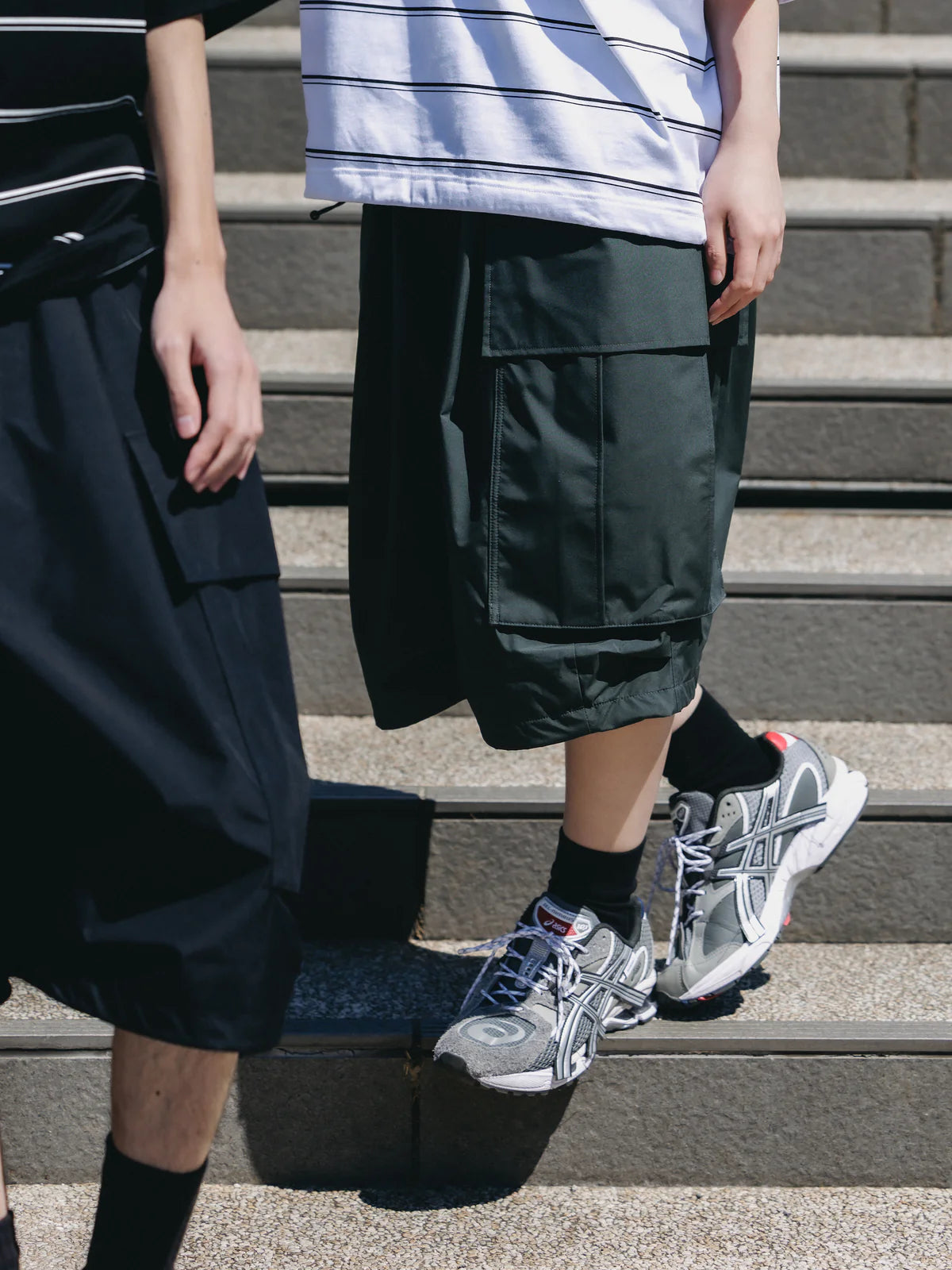 CLESSTE
+PHENIX WINDSTOPPER® BY GORE-TEX LABS CITY MEGA POCKET BALLOON CARGO HALF PANTS