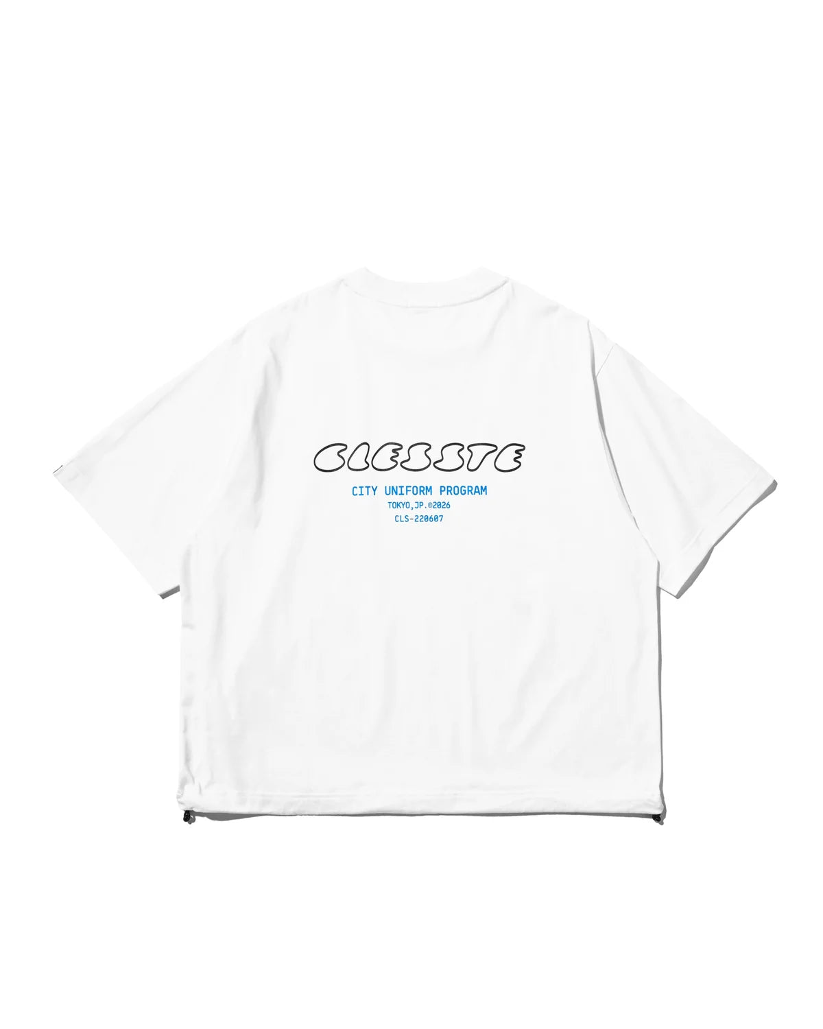 CLESSTE
【8.1 SAT 20:00- IN STOCK】"CLST" LOGO PRINT S/S T-SHIRT WITH DRAWSTRINGS