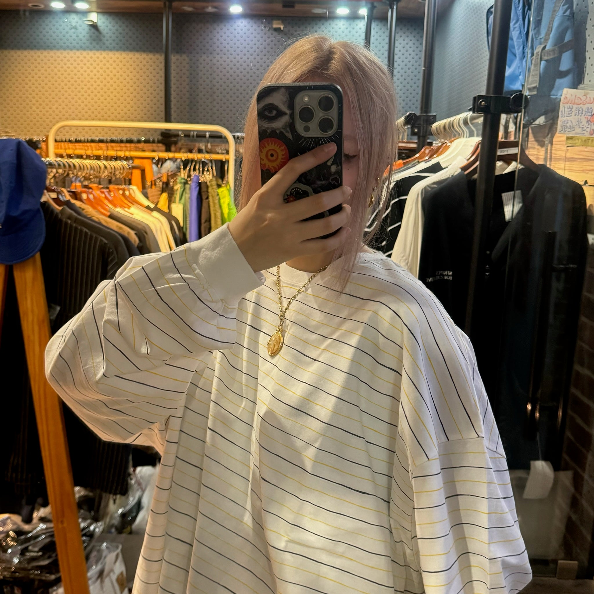 YGM×SFC SUPER BIG LS TEE – SupBean