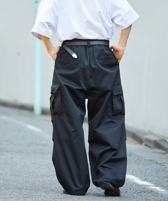 新款預訂 FREAK'S STOREWide silhouette vintage style cargo Pants [Limited products]