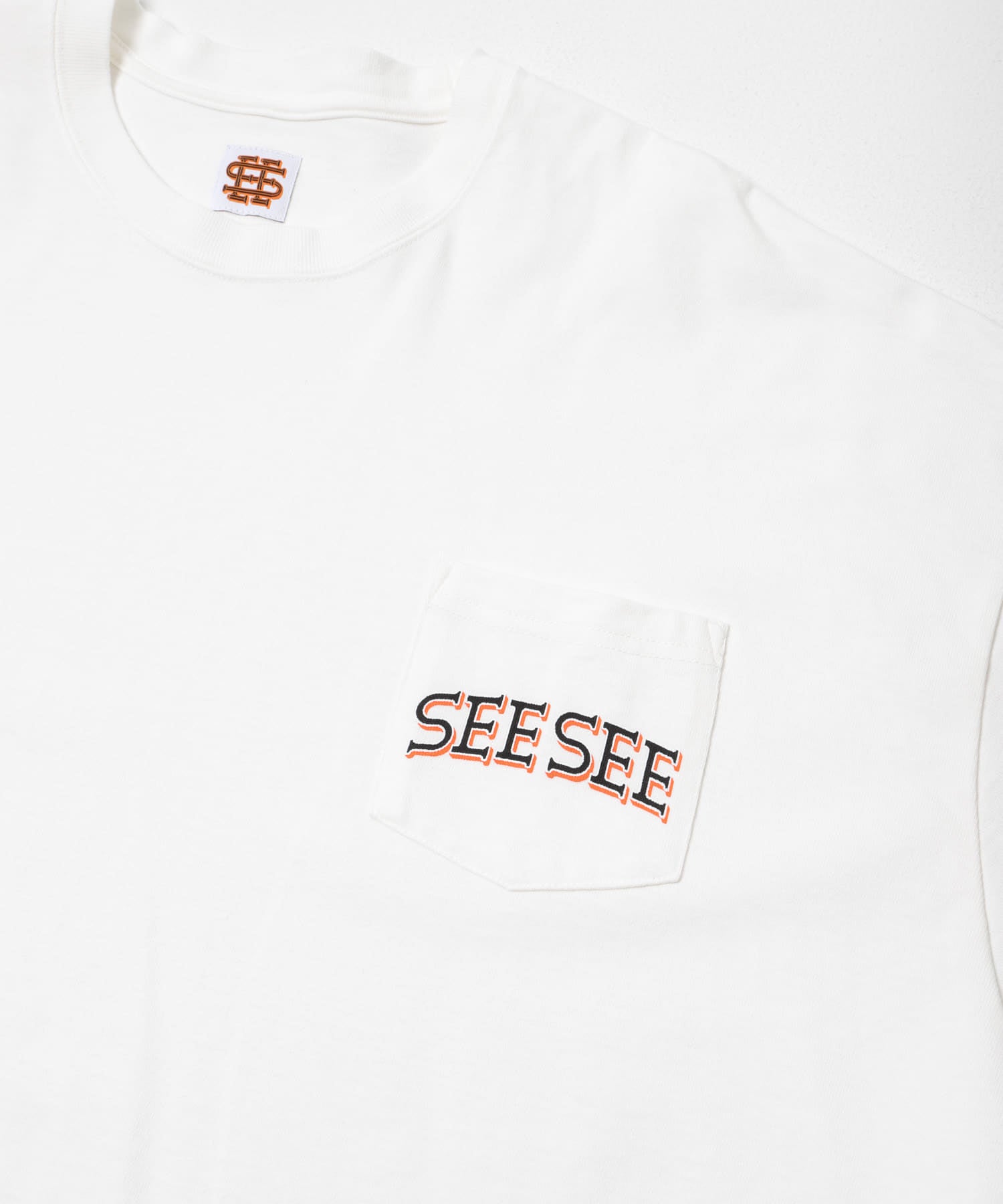 SEE SEE　SUPER BIG ARCH POCKET TEE