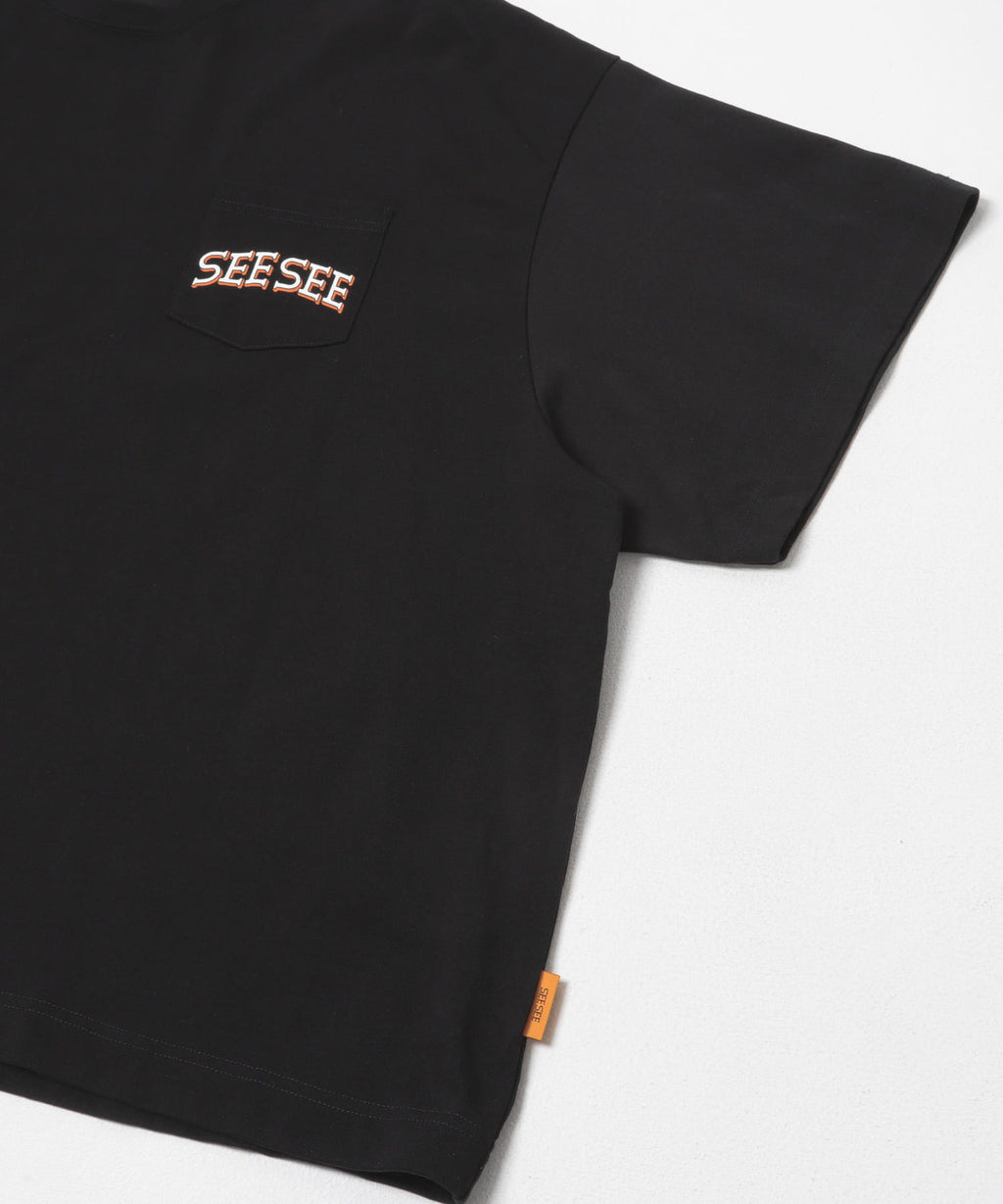 SEE SEE　SUPER BIG ARCH POCKET TEE