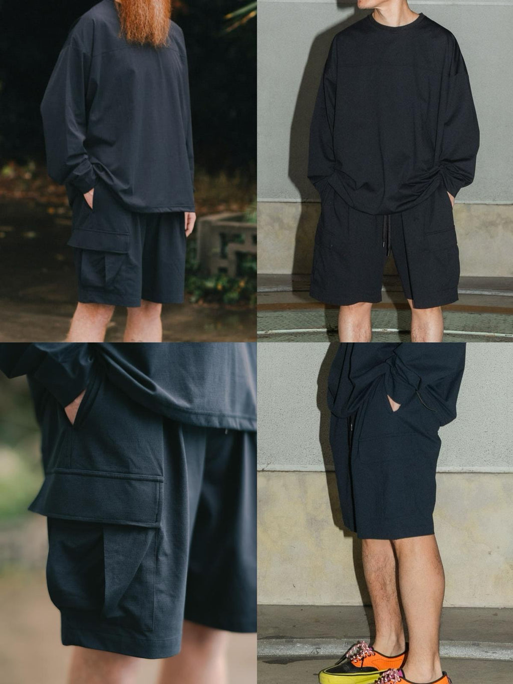 Wide Dad　BREEZY TECH CARGO SHORTS