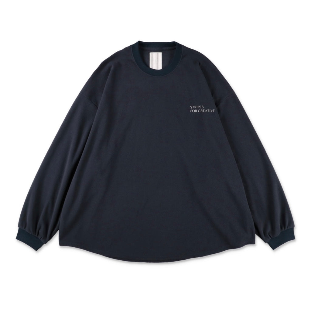 S.F.C FLEECE SUPER BIG LS ROUND TEE
