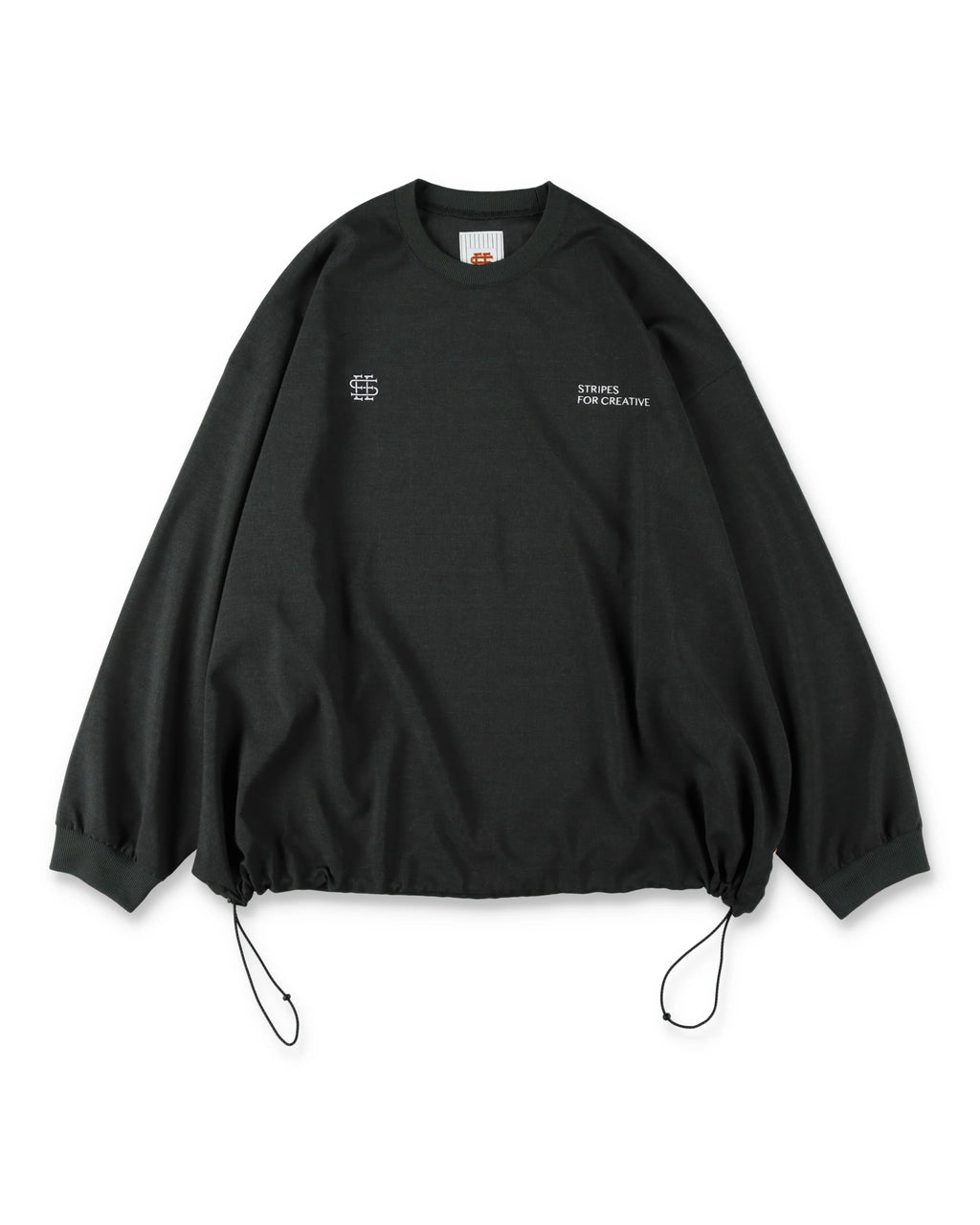 SEE SEE x S.F.C LS S/W Crew W Drawstrings