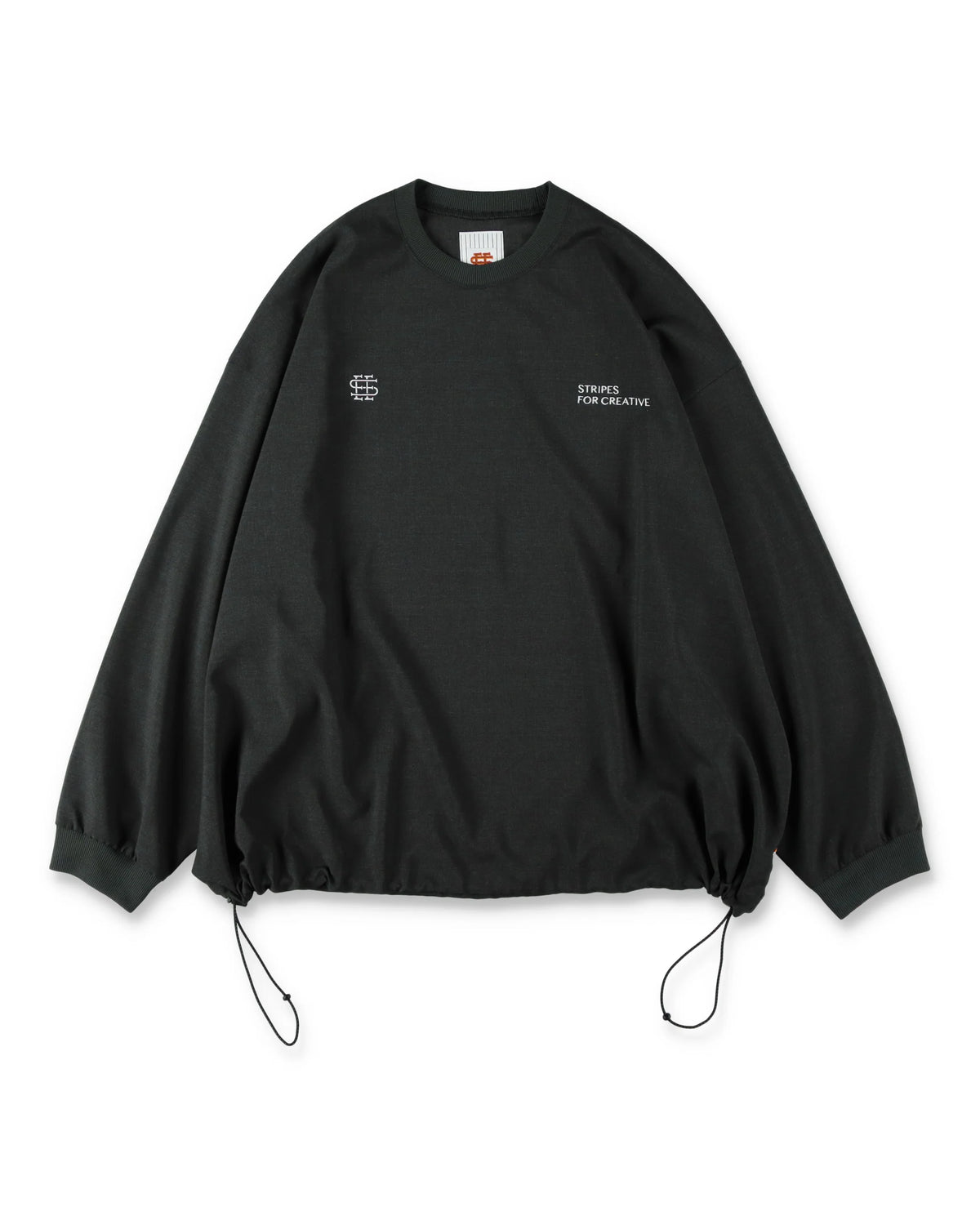SEE SEE x S.F.C LS S/W Crew W Drawstrings
