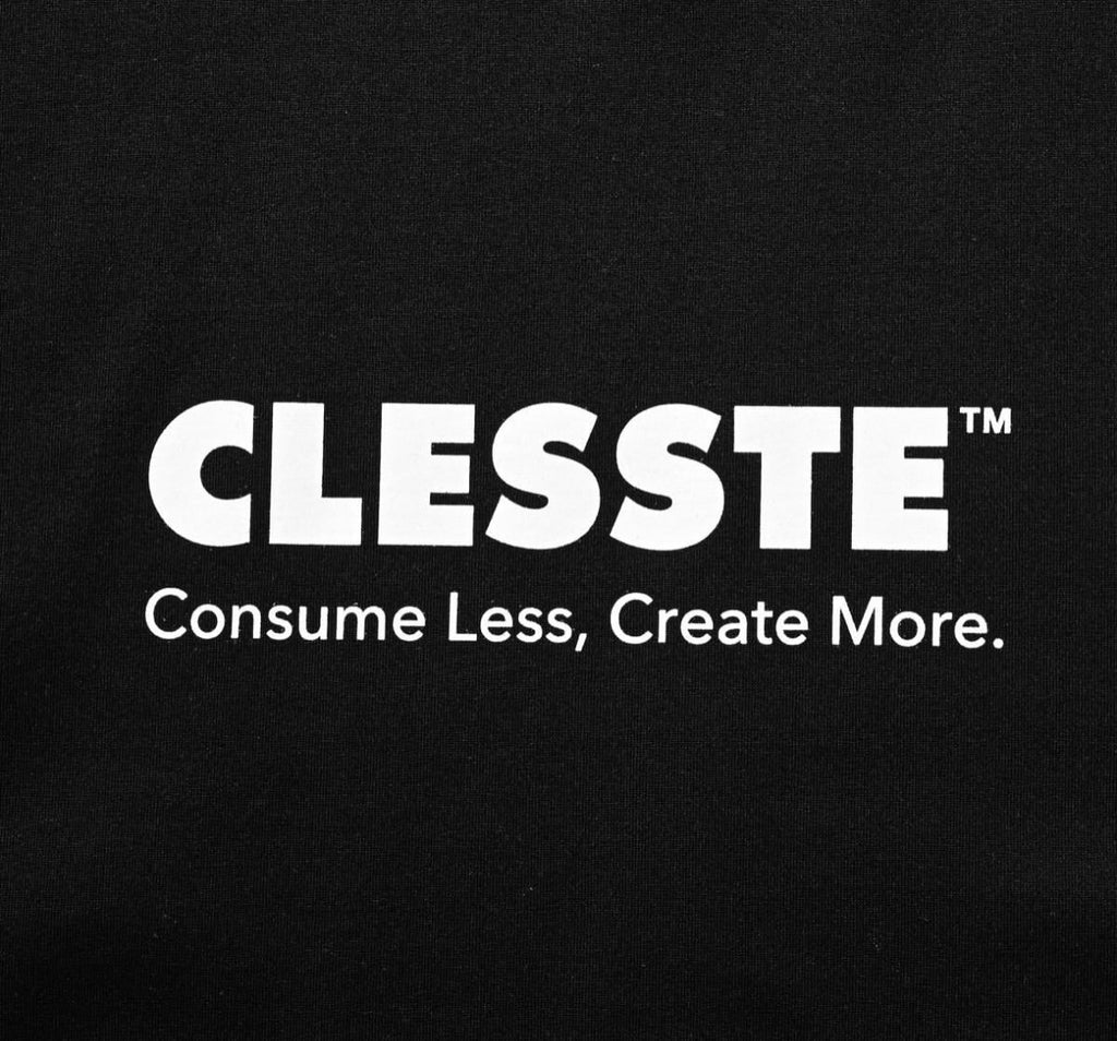 CLESSTE
LOGO PRINT MASSIVE T-SHIRT WITH DRAWSTRINGS B