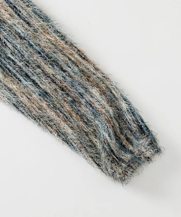 FREAK'S STORE
Relaxed Fit Knit Multi-Striped Cardigan