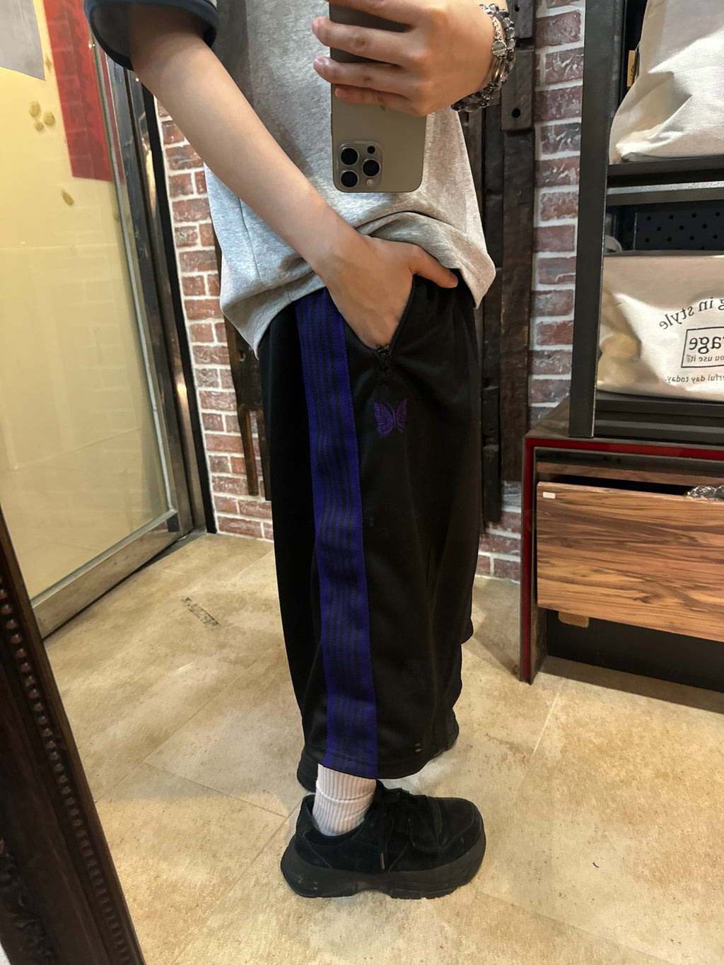 Needles 26ss
別注 Track Short - Poly Smooth