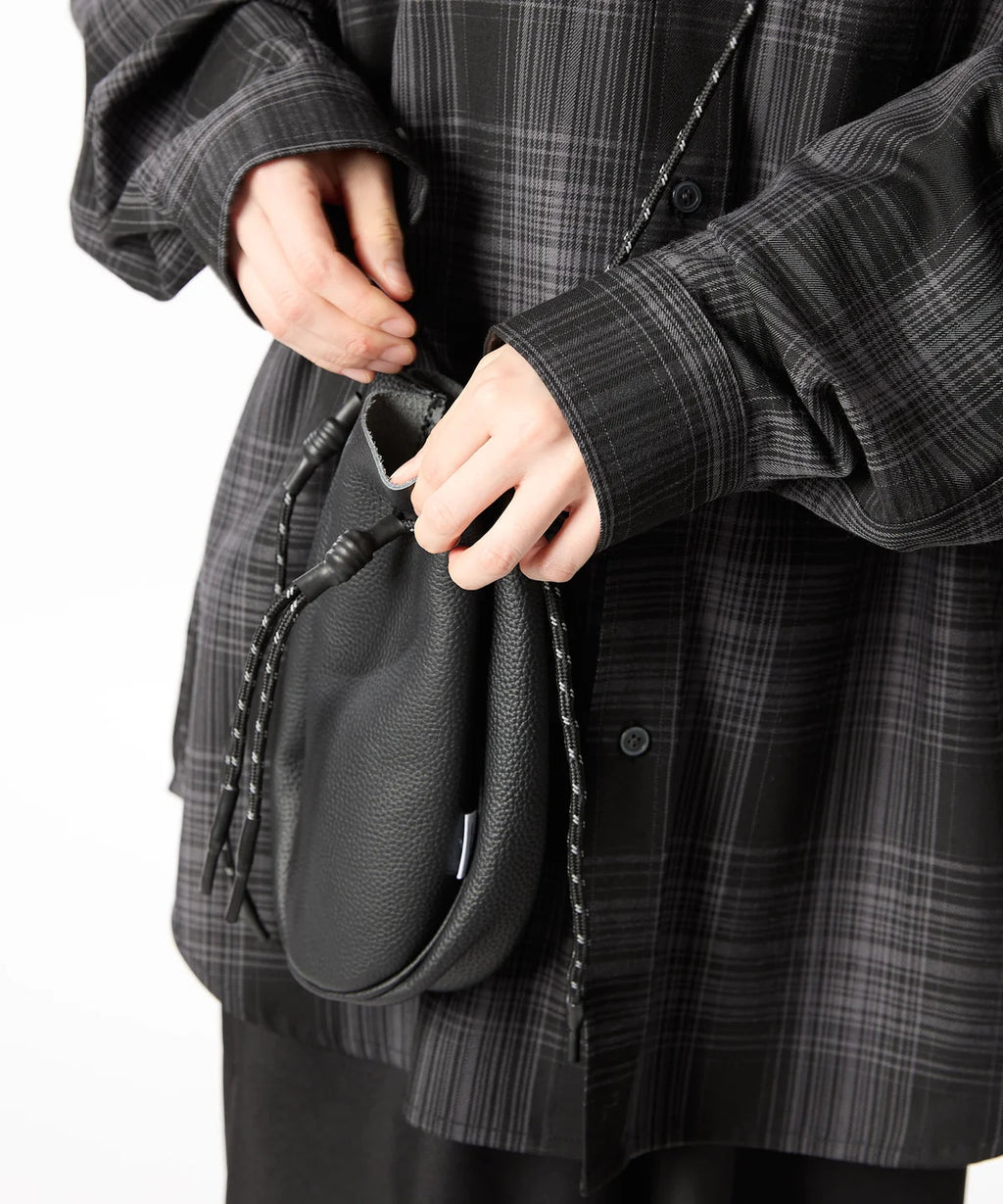 Meltum LEATHER DRAWSTRING BAG