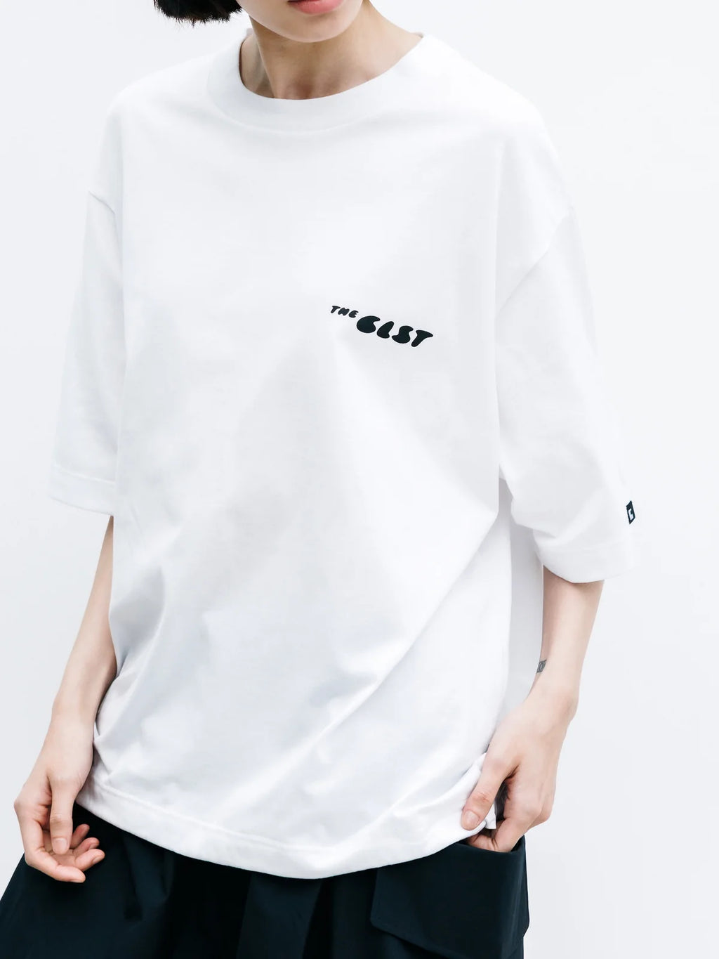 CLESSTE
【8.1 SAT 20:00- IN STOCK】"CLST" LOGO PRINT S/S T-SHIRT WITH DRAWSTRINGS
