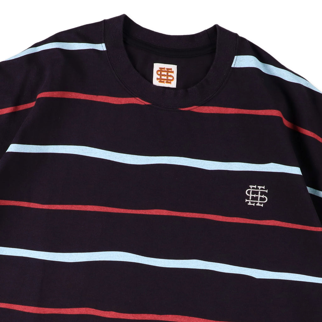 SEE SEE SUPER BIG BORDER SS FLAT TEE