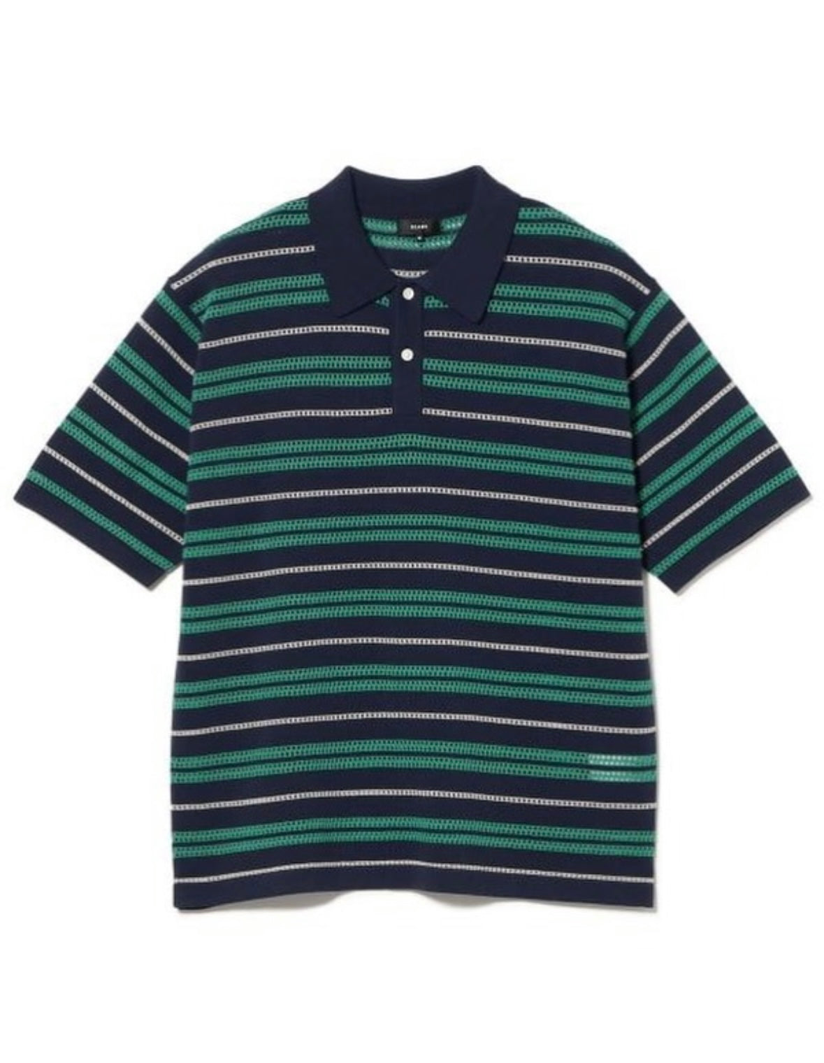 BEAMS
12 Gauge Border Polo Shirt
