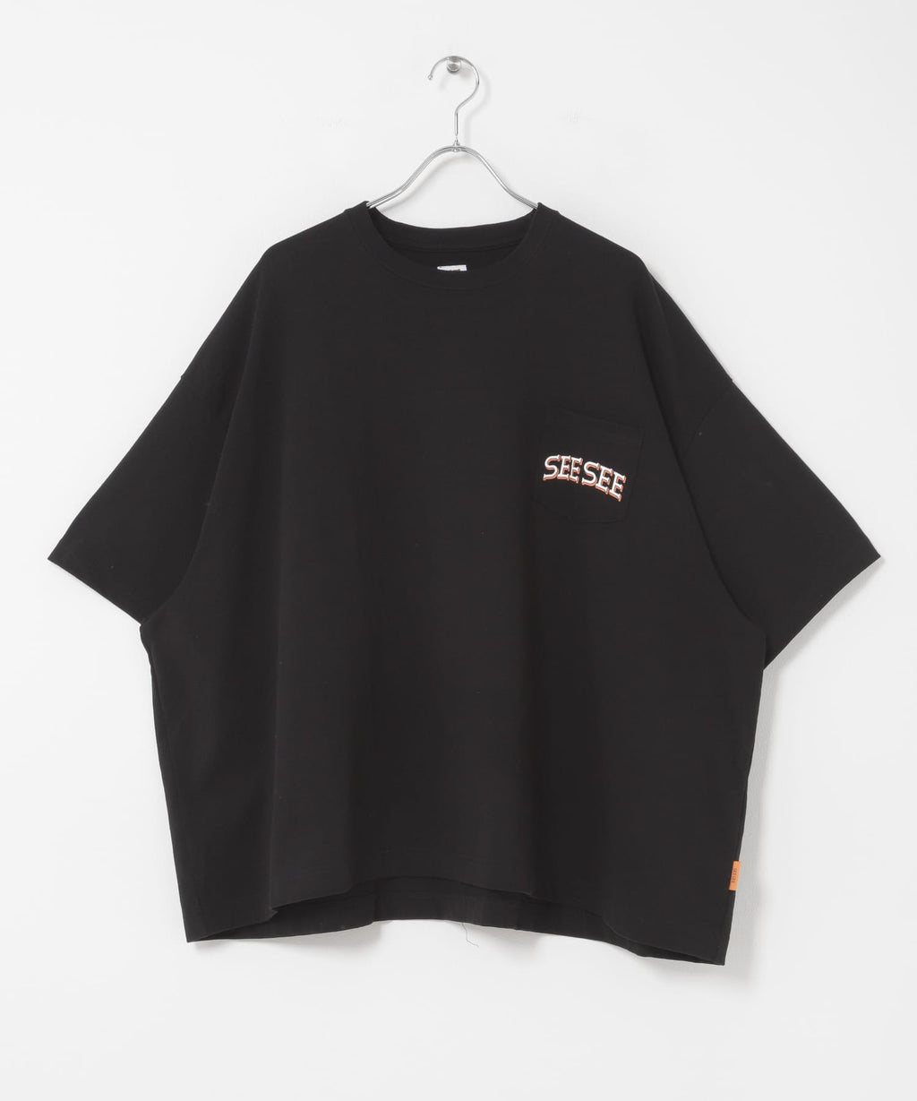 SEE SEE　SUPER BIG ARCH POCKET TEE