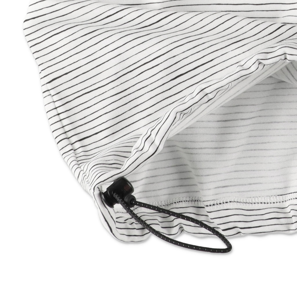 SEE SEE SUPER BIG BORDER SS W/DRAWSTRINGS TEE