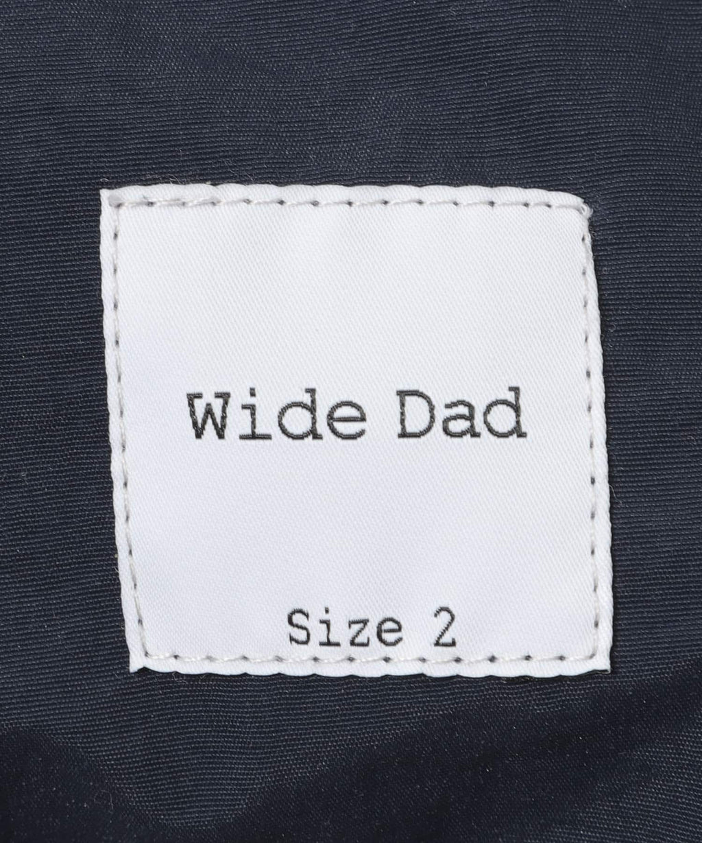 Wide Dad　GRAPHIC SHORTS WITH HATCH