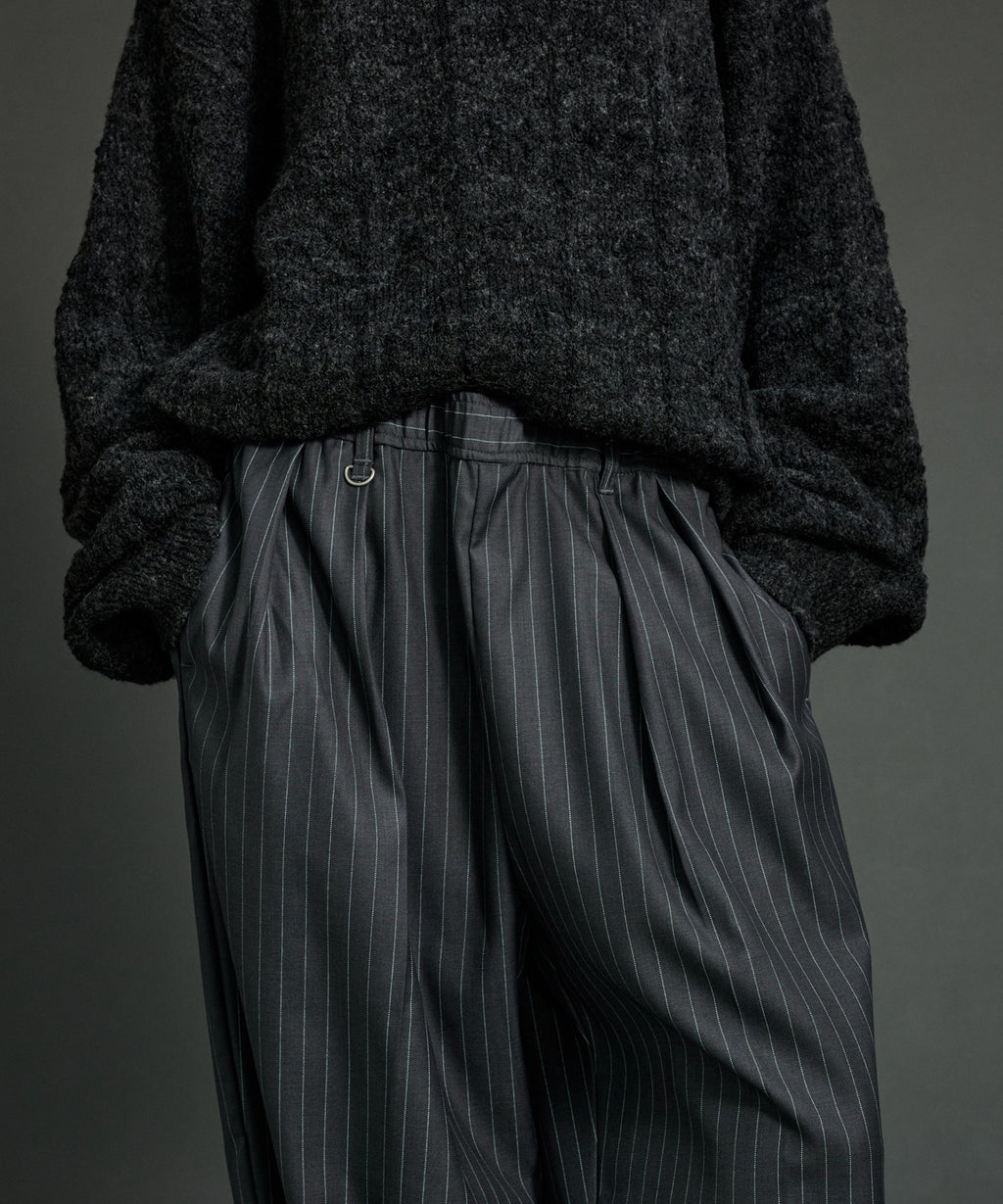 WETTEMPT
2 TUCK EASY STRIPE SLACKS