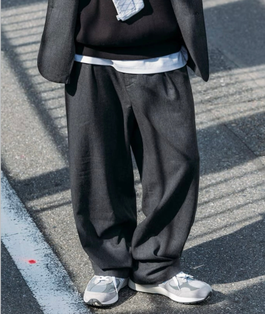 FREAK'S STORE
Relaxed Fit Woolly Jacket and Pants Setup Tailored jacket