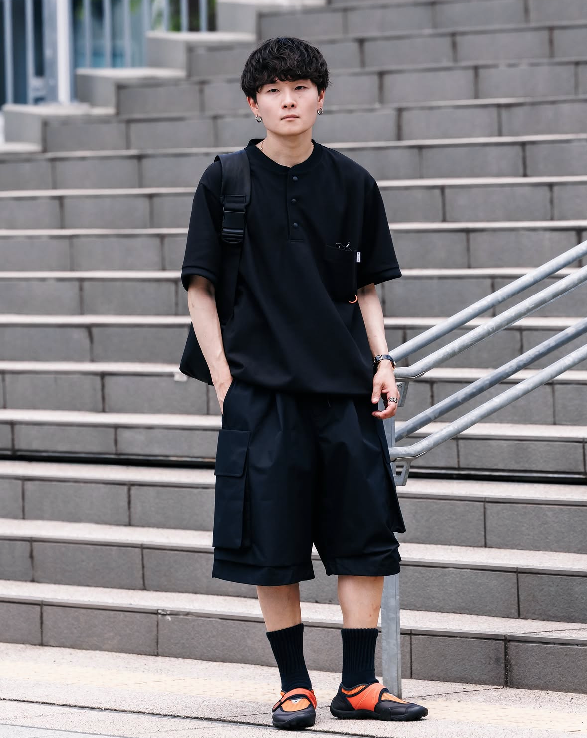 預訂 CLESSTE
【8.12 WED 20:00- IN STOCK】ACTIVE CITY HENLEY NECK S/S T-SHIRT
