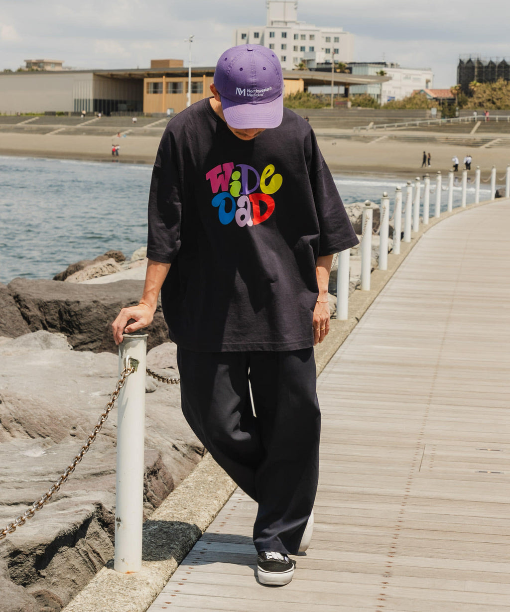 Wide Dad　GRAPHIC T-SHIRTS WITH HATCH