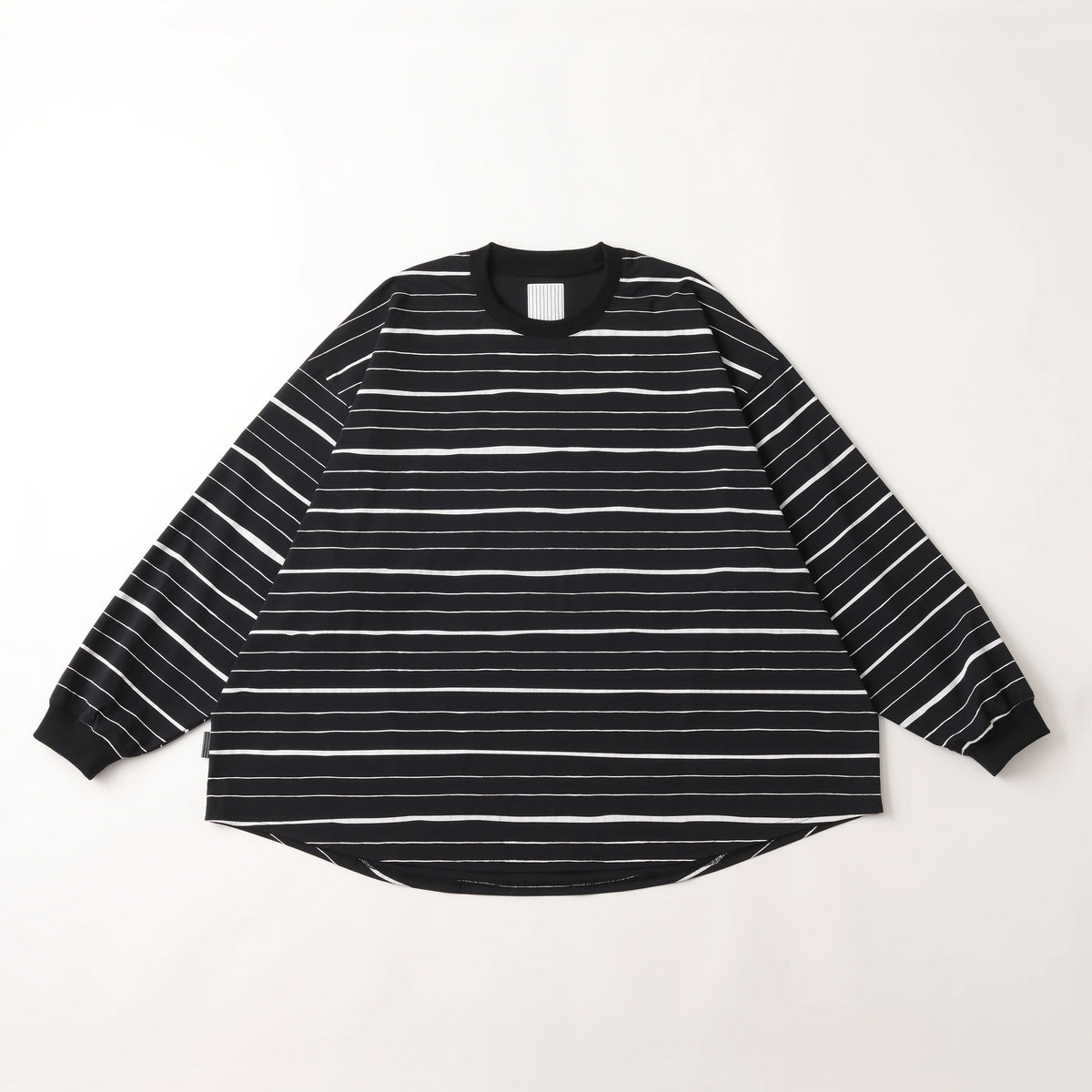 S.F.C SUPER BIG MIX STRIPE LS NYLON TEE