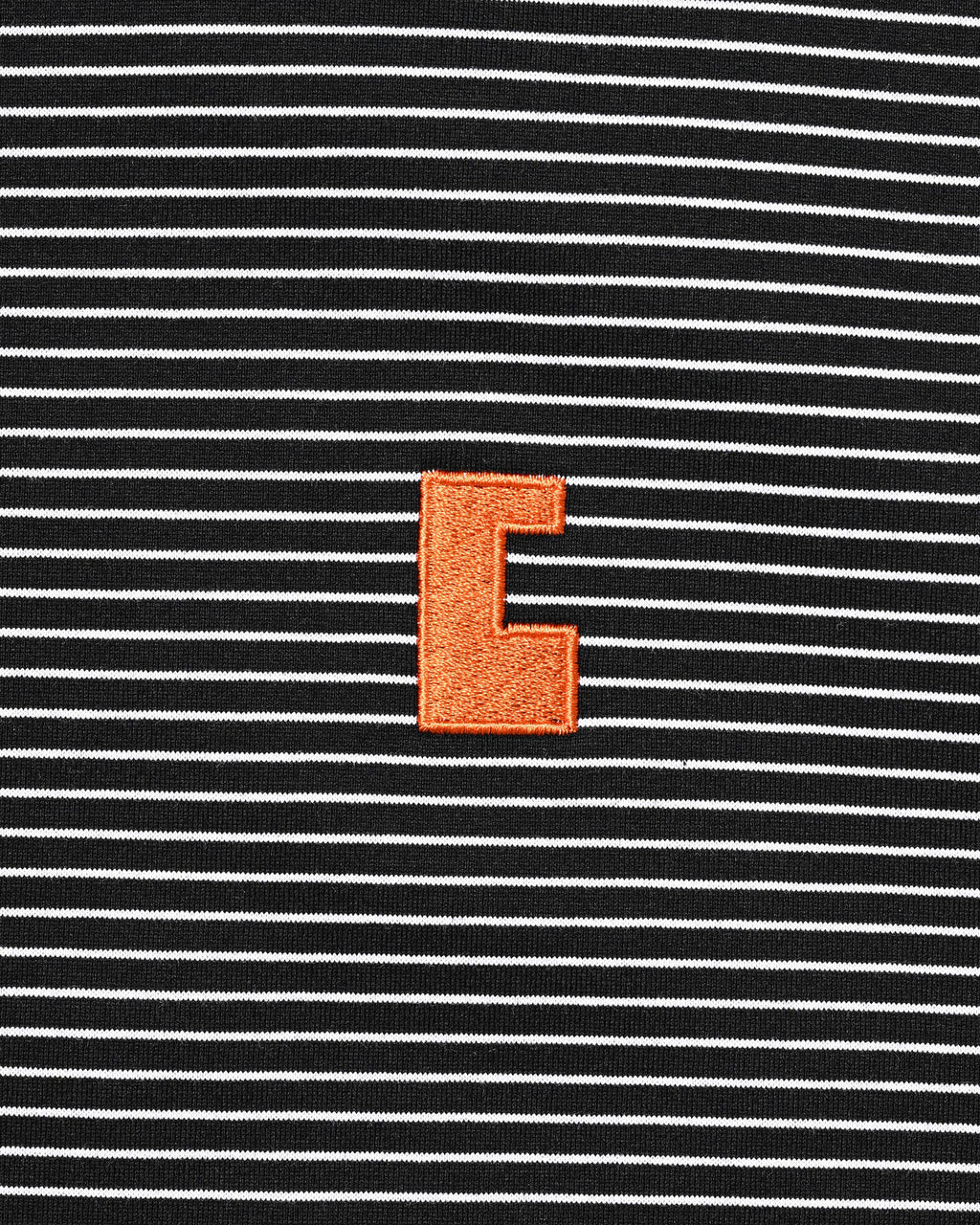 CLESSTE
"C×CONCEPT" STRIPED S/S T-SHIRT WITH DRAWSTRINGS