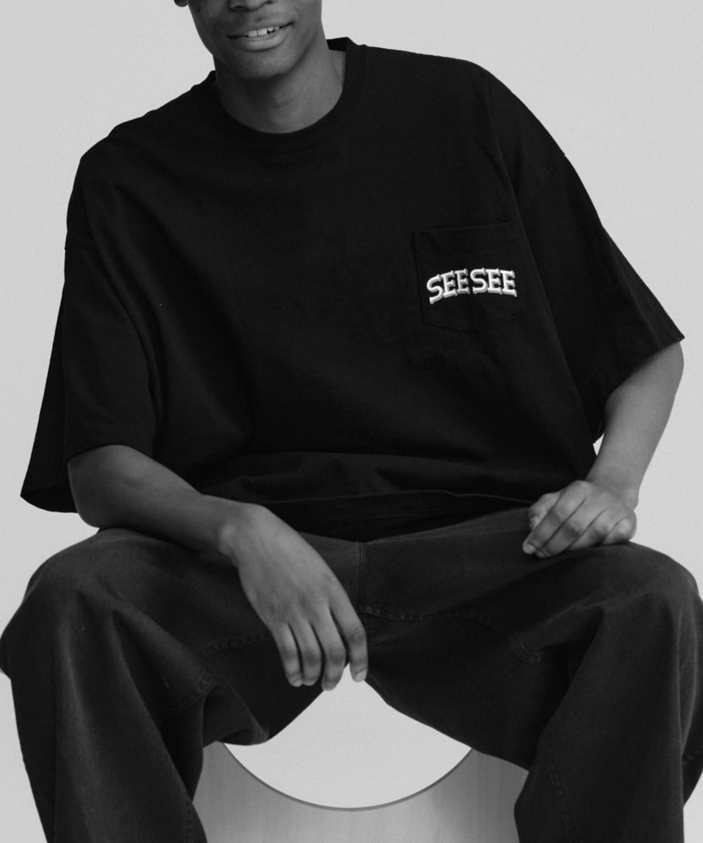SEE SEE　SUPER BIG ARCH POCKET TEE