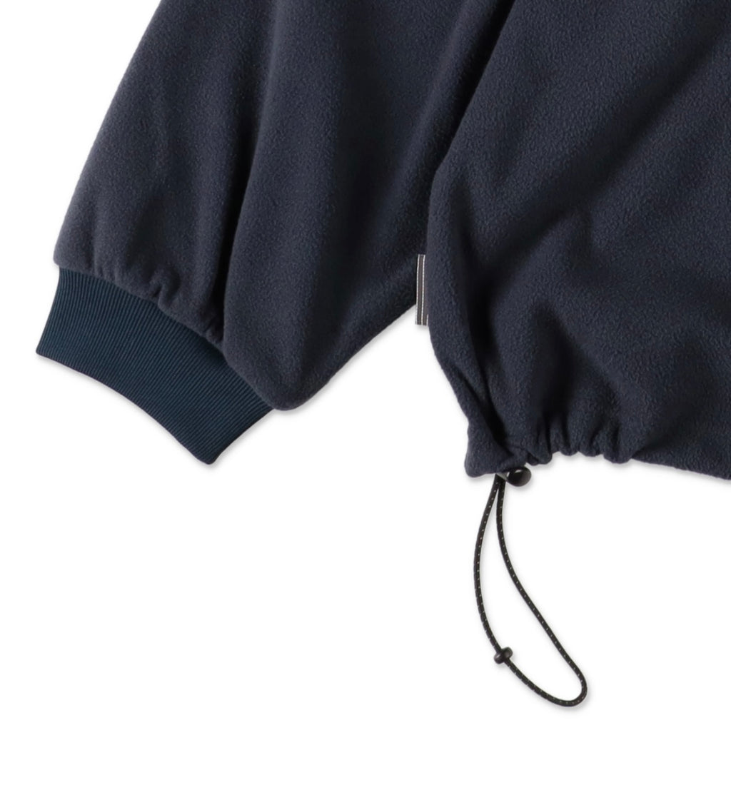 S.F.C FLEECE SUPER BIG HOODY LS TEE W/DRAWSTRINGS