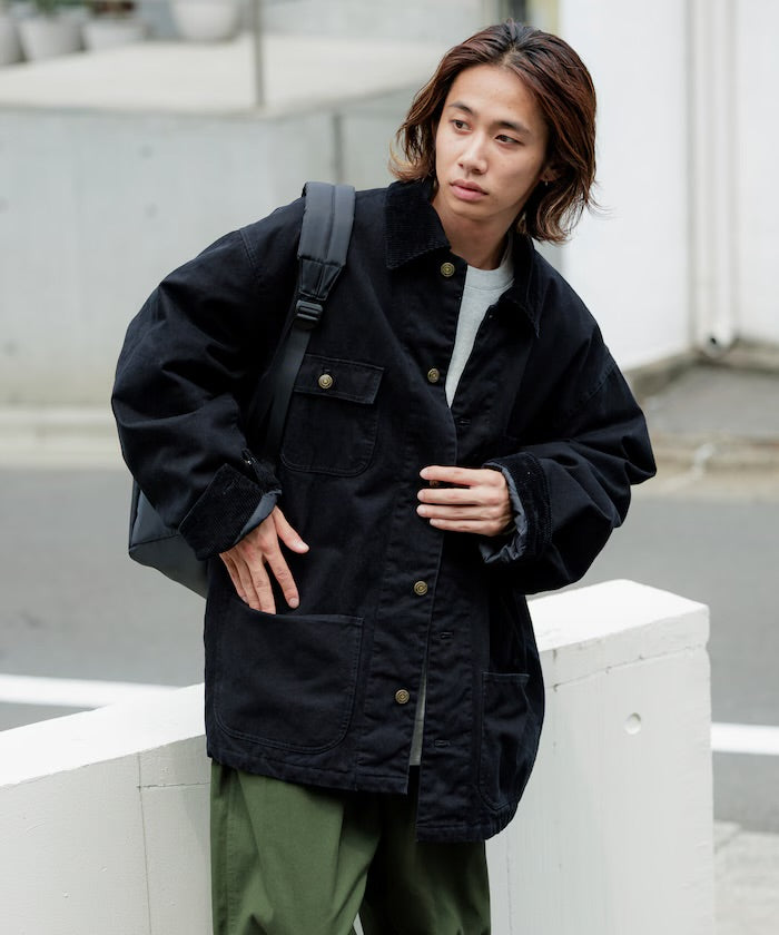 FREAK‘S STORE
Oversized Corduroy Duck Coverall Jacket [Limited products]