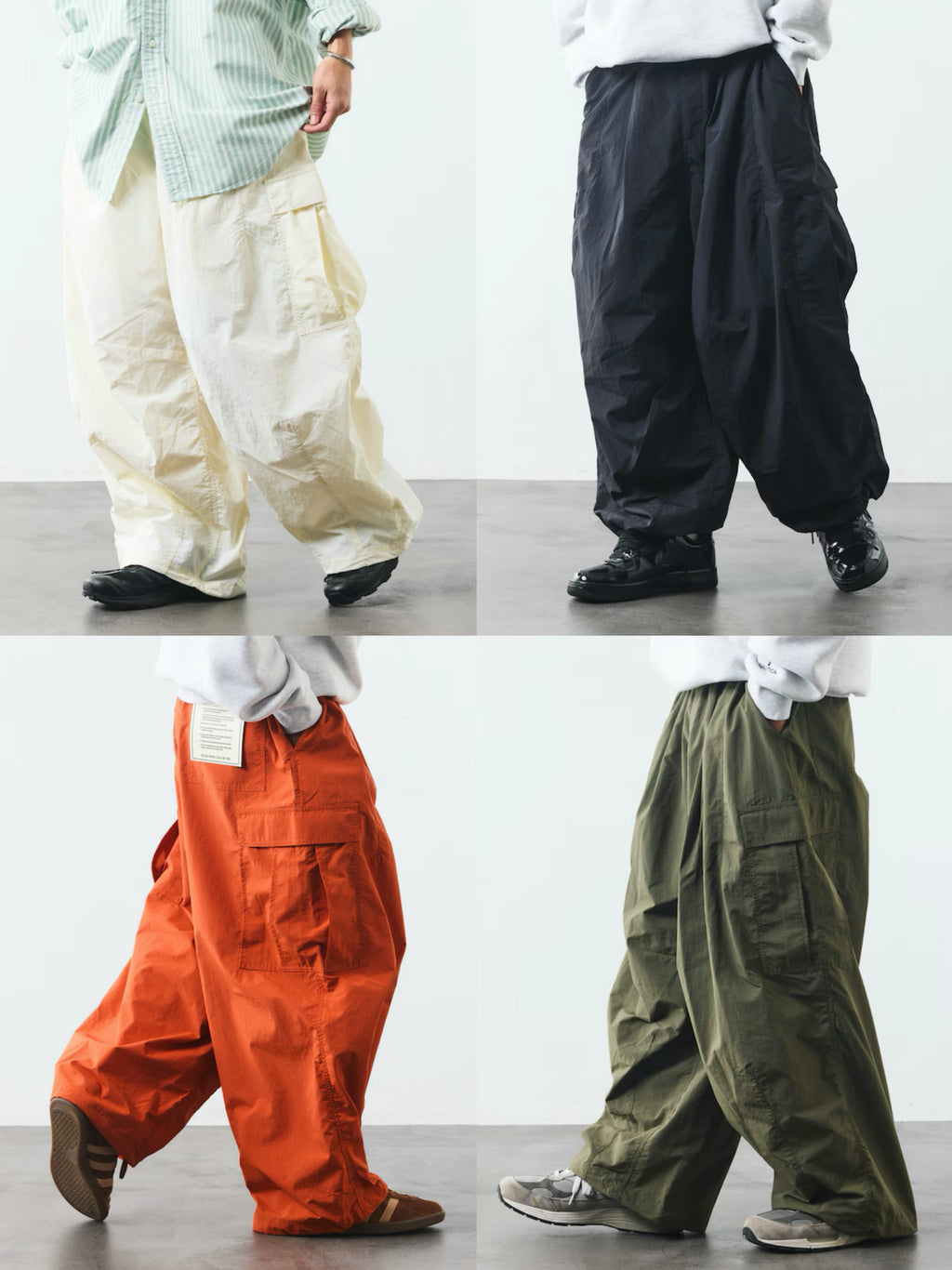 FREAK‘S STORE
Nylon Parachute 6-Pocket Pants