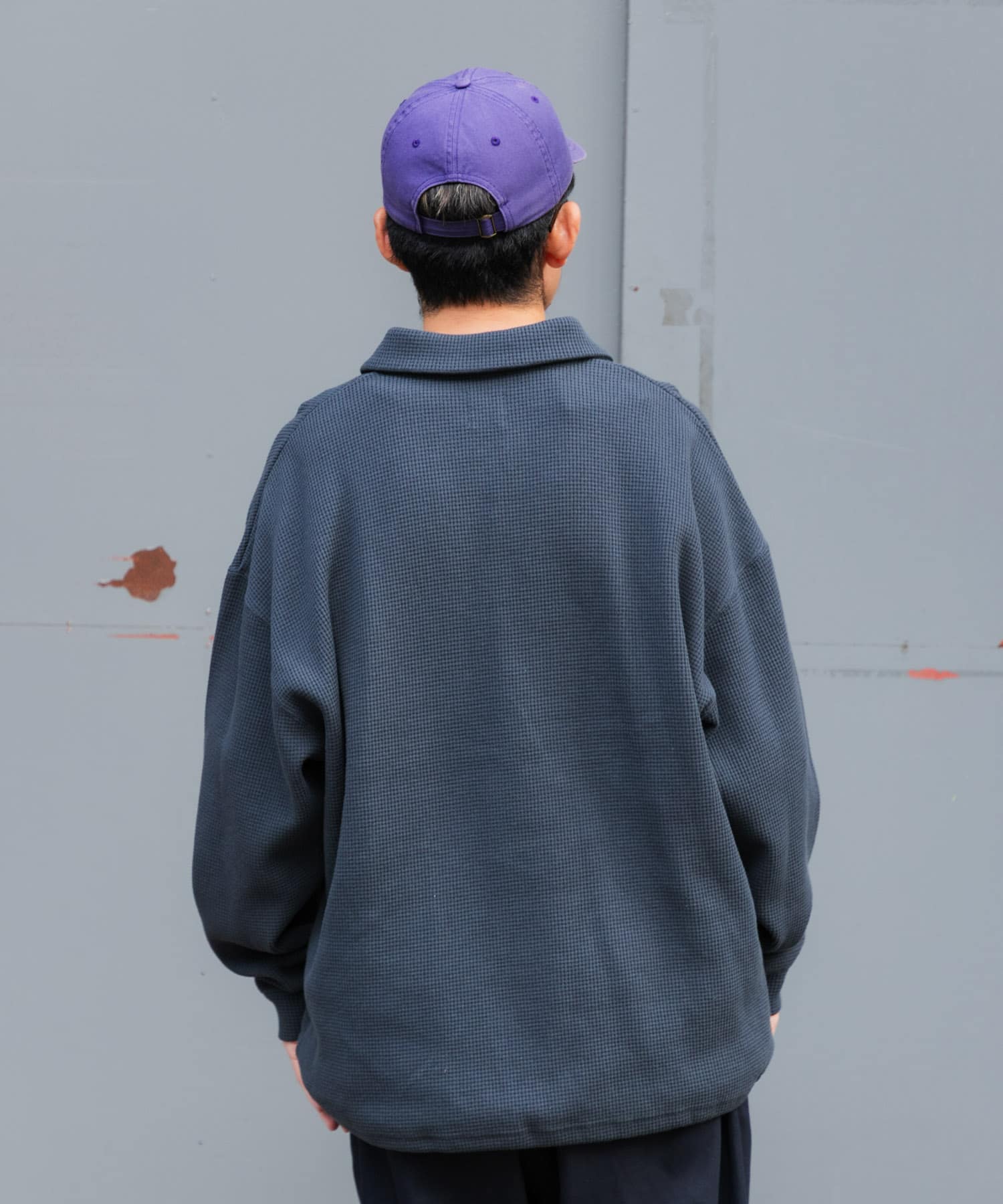 『UR TECH』Wide DAD TECH POLO PULLOVER