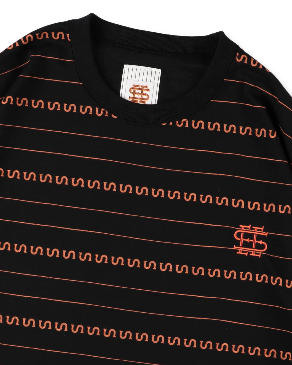 SEE SEE x S.F.C Super Big LS S Border Tech Tee