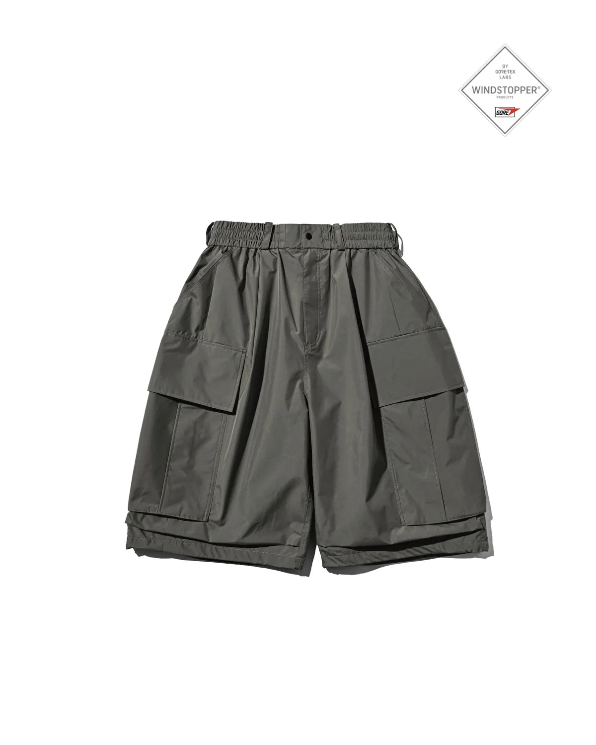 CLESSTE
+PHENIX WINDSTOPPER® BY GORE-TEX LABS CITY MEGA POCKET BALLOON CARGO HALF PANTS