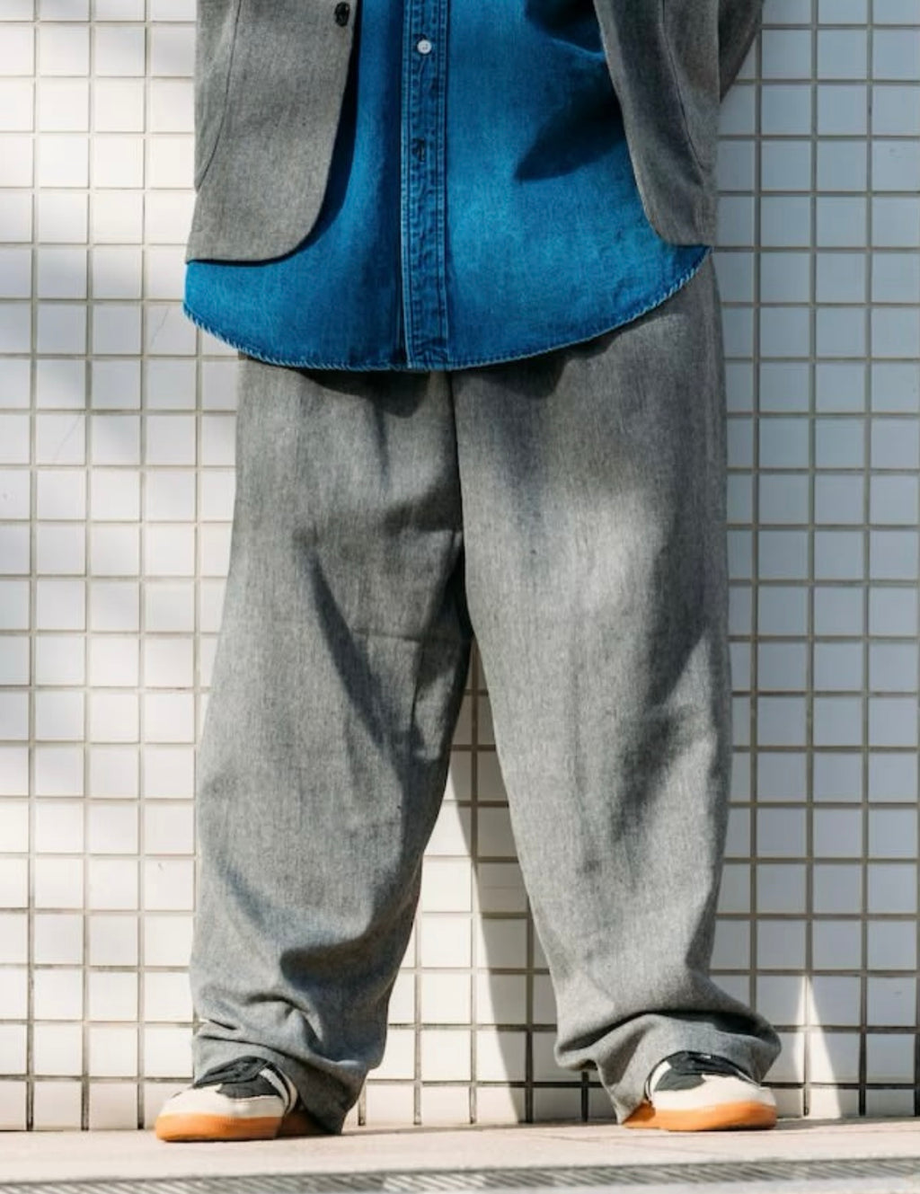 FREAK'S STORE
Relaxed Fit Woolly Jacket and Pants Setup Tailored jacket