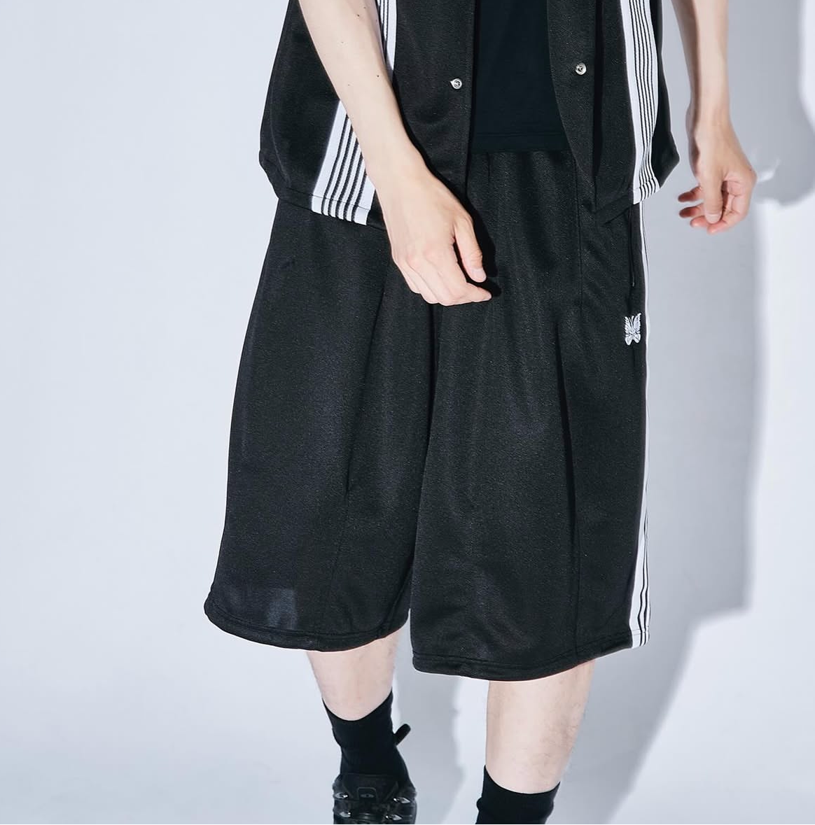 Needles 
別注 H.D Track Shorts Pants- Poly Smooth