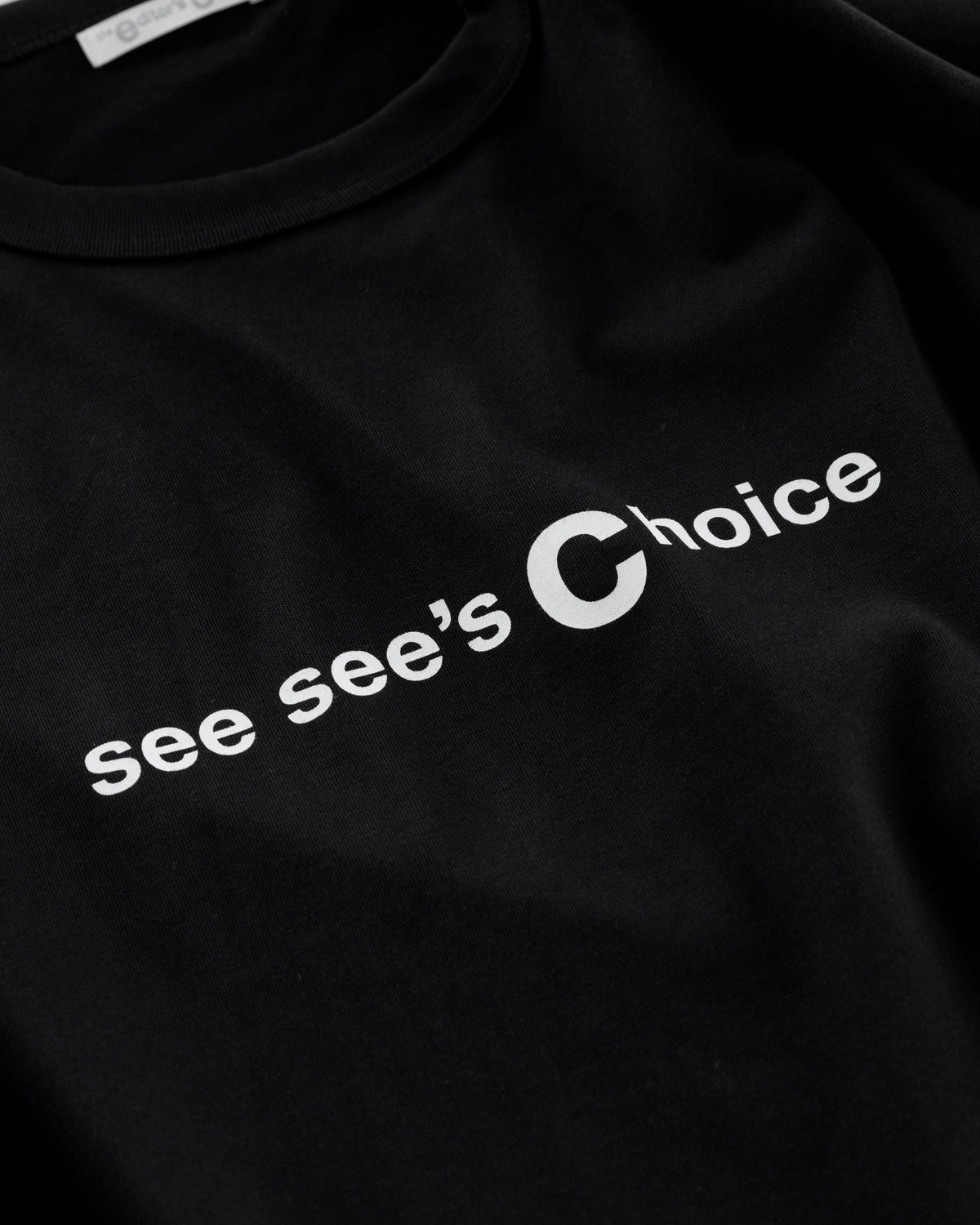 SEESEE'S CHOICE LOGO TEE