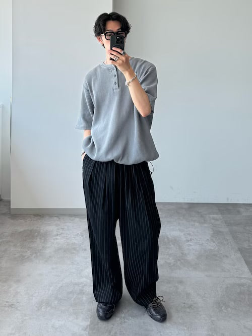 WETTEMPT
2 TUCK EASY STRIPE SLACKS