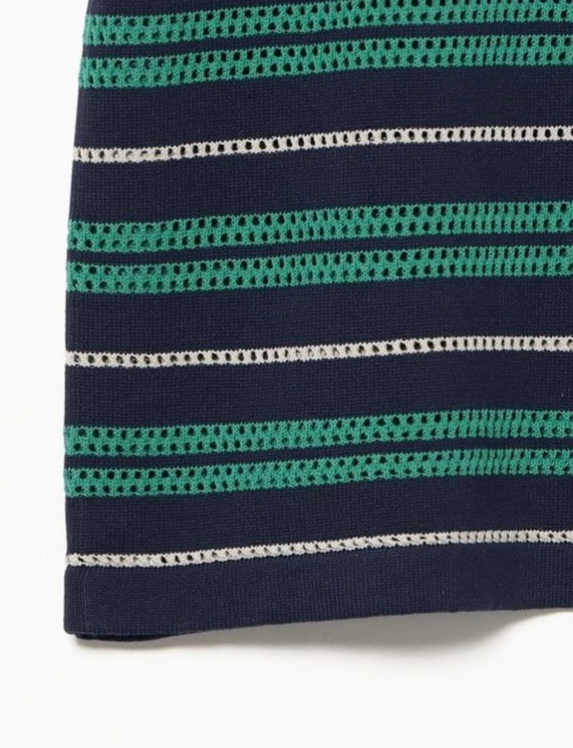 BEAMS
12 Gauge Border Polo Shirt