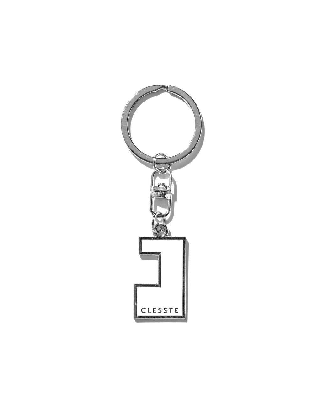 CLESSTE LOGO KEY HOLDER 001 (SILVER)