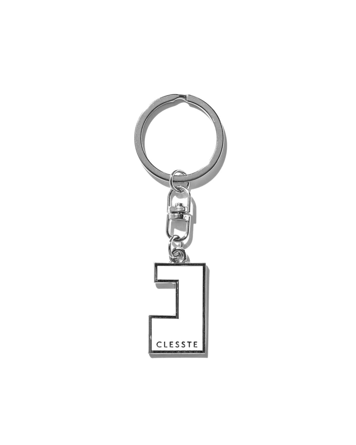 CLESSTE LOGO KEY HOLDER 001 (SILVER)