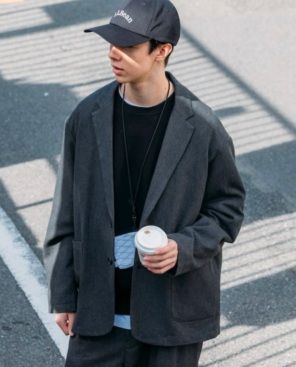 FREAK'S STORE
Relaxed Fit Woolly Jacket and Pants Setup Tailored jacket