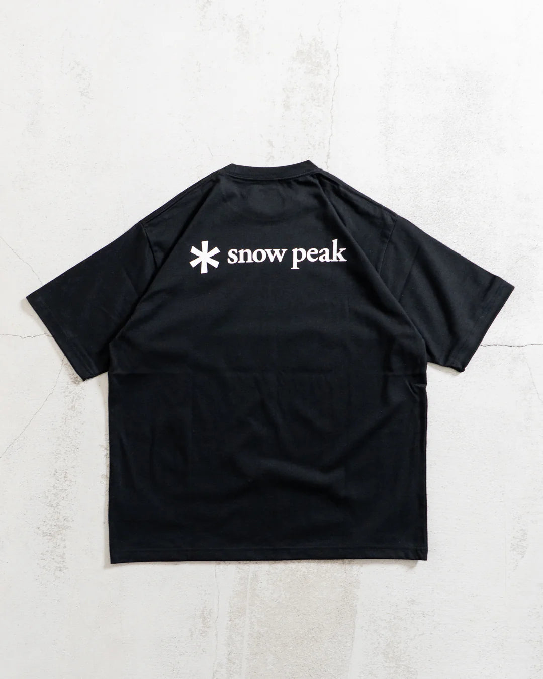 snow peak New Standard Back Printed Logo T-Shirt
