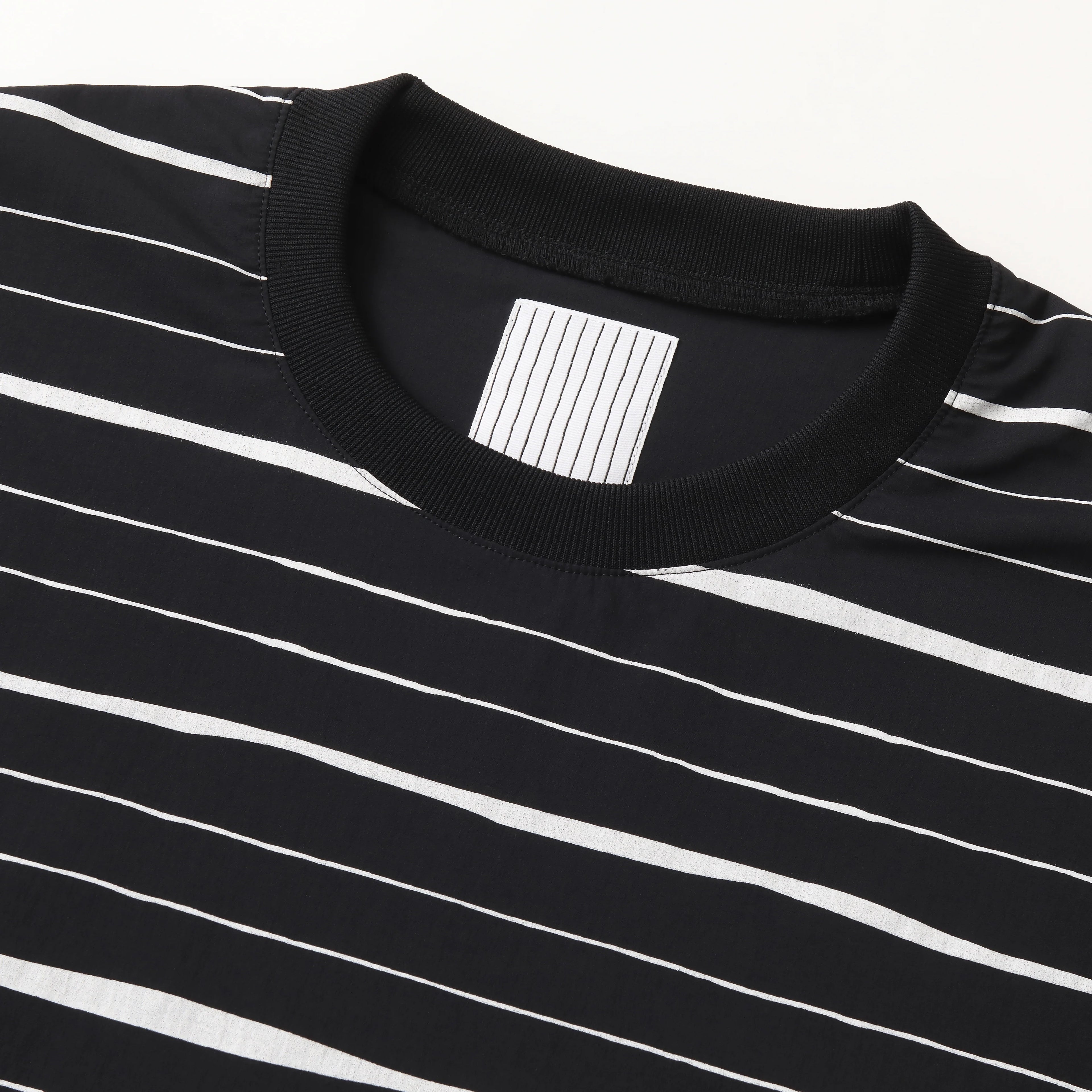 S.F.C SUPER BIG MIX STRIPE LS NYLON TEE