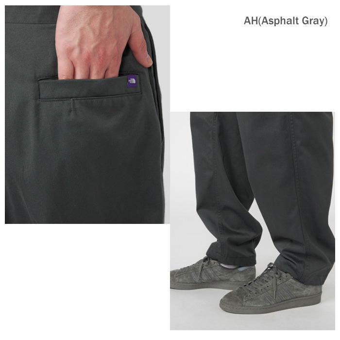 新款預訂 THE NORTH FACE PURPLE LAB Chino Wide Tapered Field Pants N24FC076