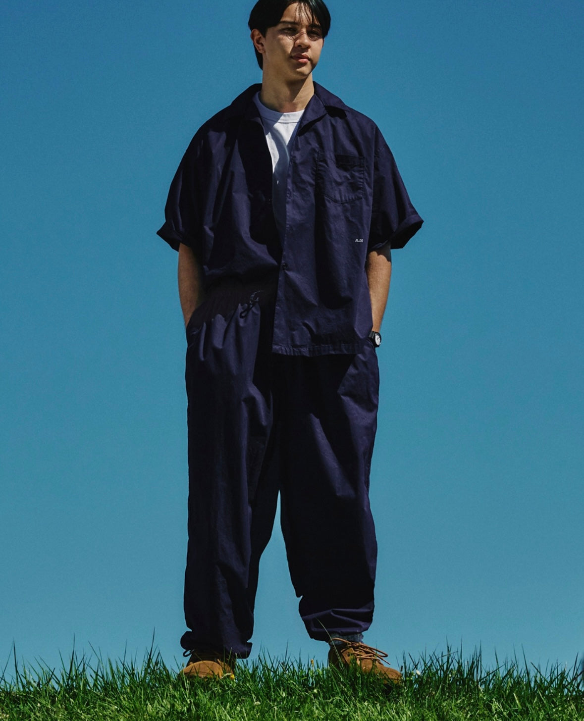 FamilyMart x 長谷川昭雄  Loose-fit pants