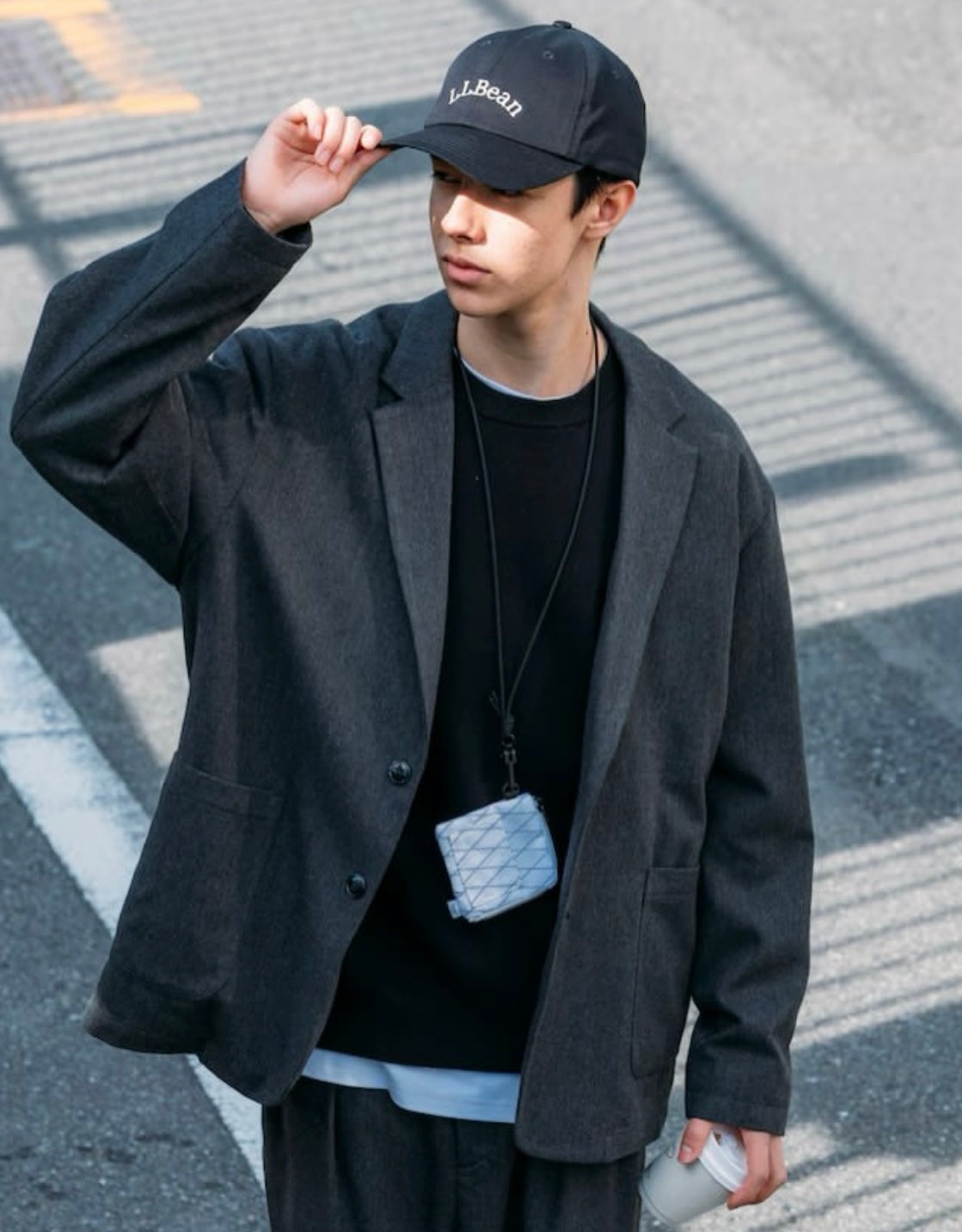 FREAK'S STORE
Relaxed Fit Woolly Jacket and Pants Setup Tailored jacket