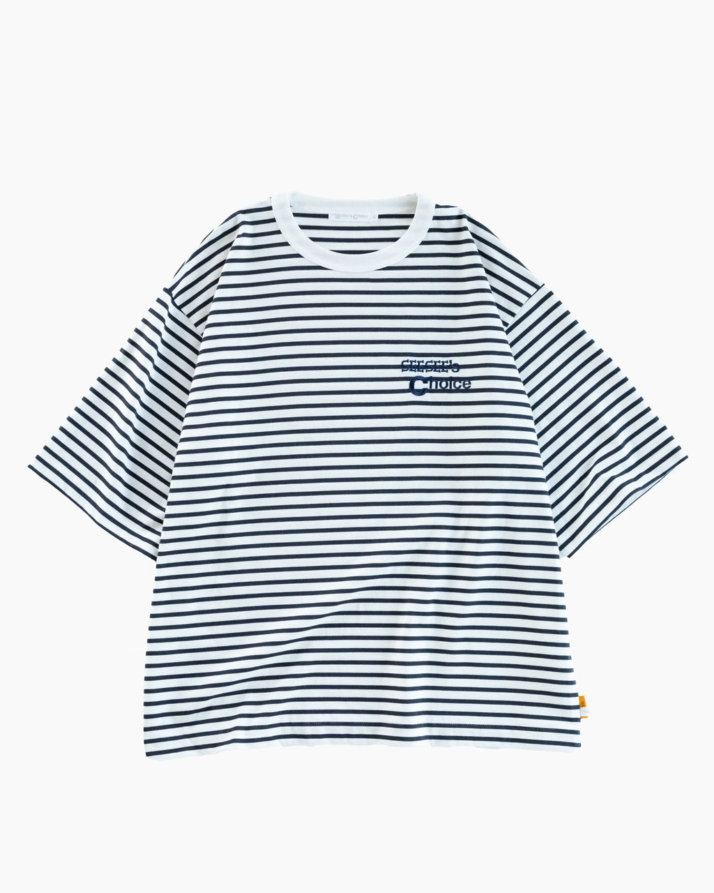 SEESEE'S CHOICE EMBROIDERED BORDER TEE
