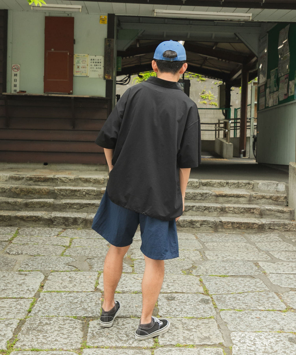 Wide Dad　GRAPHIC SHORTS WITH HATCH