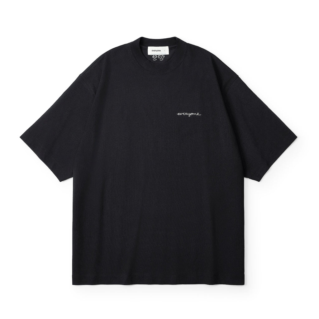 everyone j.30000 rooftop logo tee shirt