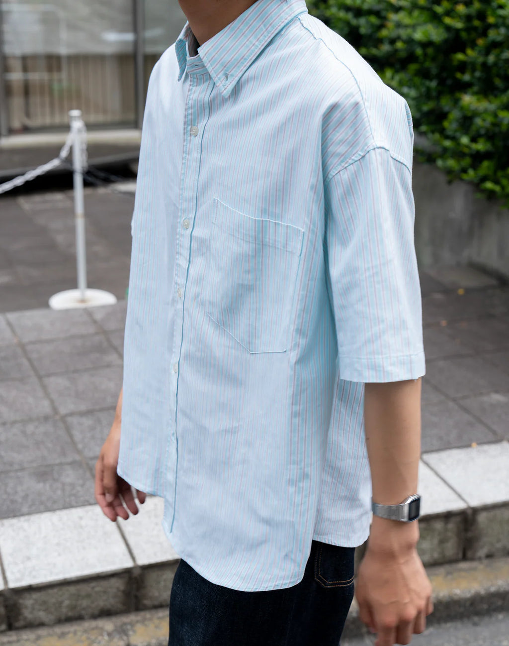 BONBON BLUETOWN TOKOY Ox Stripe Shirt